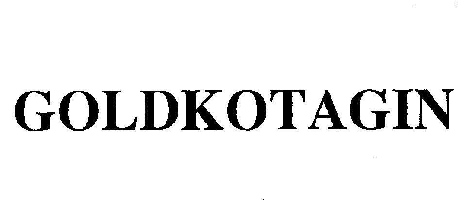 Mẫu nhãn hiệu GOLDKOTAGIN