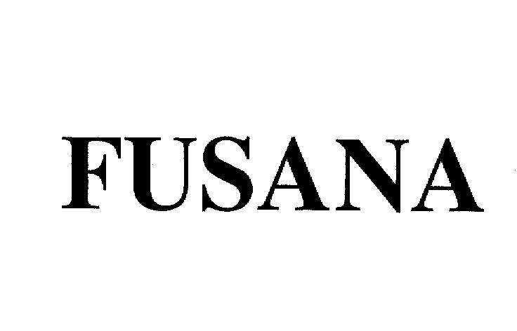 Mẫu nhãn hiệu FUSANA