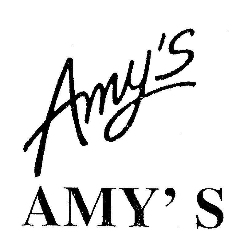Mẫu nhãn hiệu Amy' s Amy' s