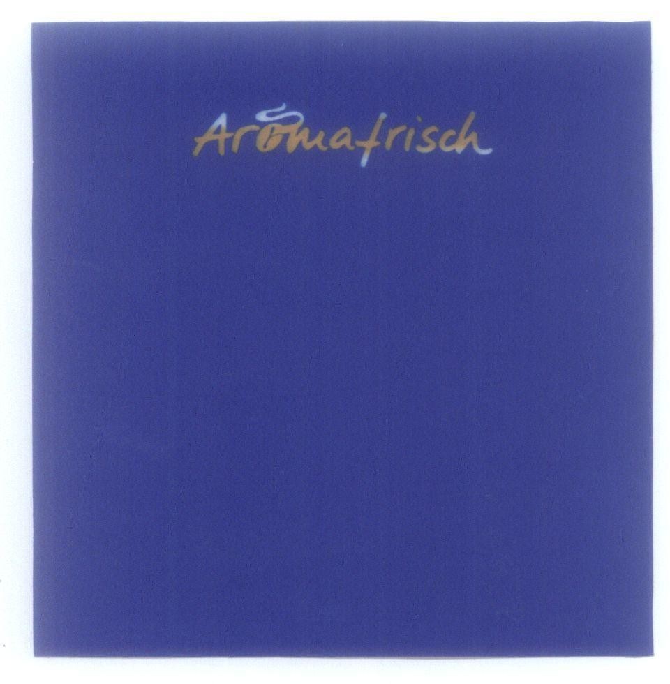 Mẫu nhãn hiệu AROMAFRISCH