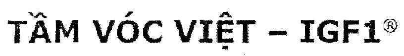 Mẫu nhãn hiệu Tầm vóc Việt - IGF1