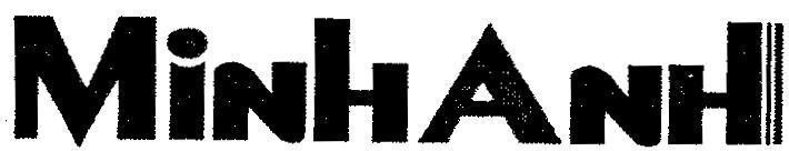 Mẫu nhãn hiệu MINH ANH