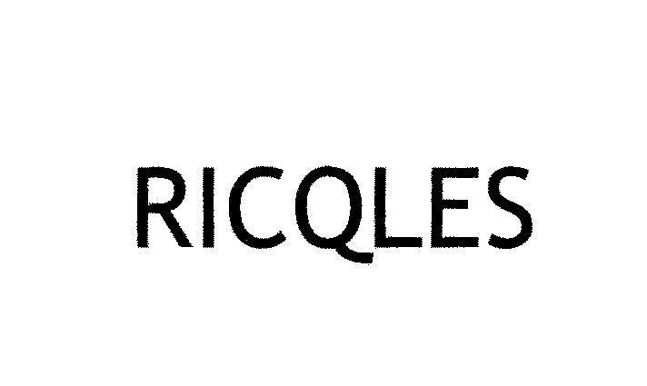 Mẫu nhãn hiệu RICQLES