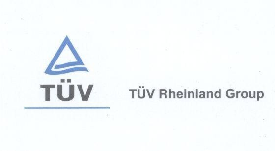 Mẫu nhãn hiệu TUV TUV RHEINLAND GROUP