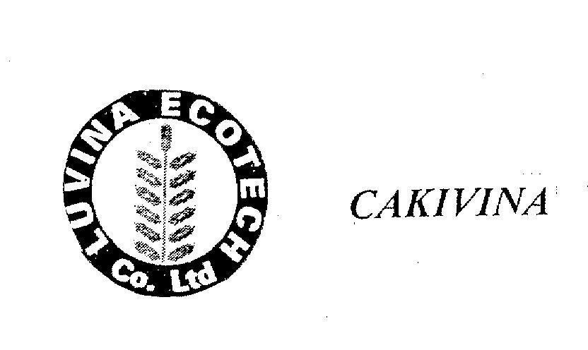 Mẫu nhãn hiệu CAKIVINA LUVINA ECOTECH CO LTD