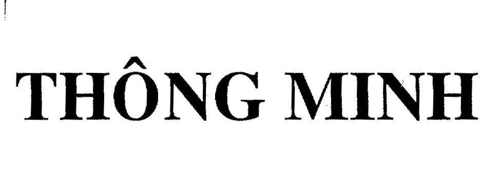 Mẫu nhãn hiệu THONG MINH