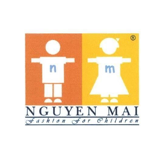 Mẫu nhãn hiệu NM NGUYEN MAI FASHION FOR CHILDREN