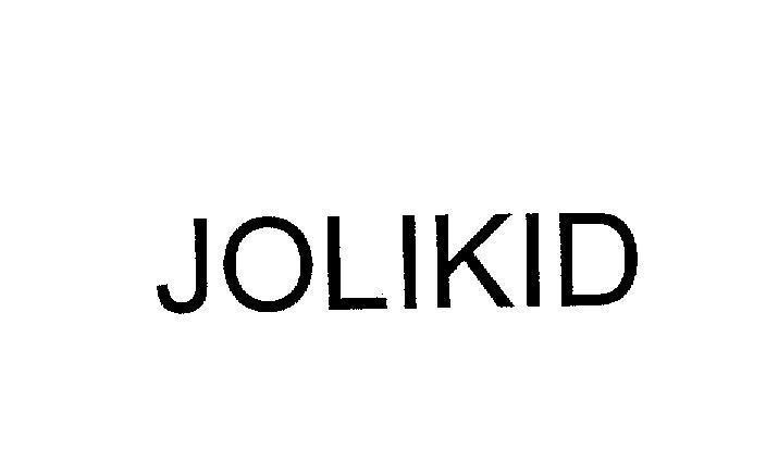 Mẫu nhãn hiệu JOLIKID