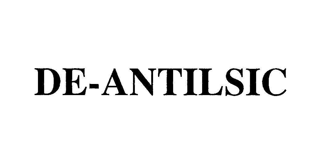 Mẫu nhãn hiệu DE-ANTILSIC