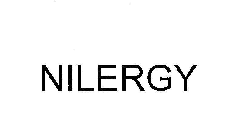 Mẫu nhãn hiệu NILERGY
