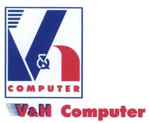 Mẫu nhãn hiệu V & H COMPUTER