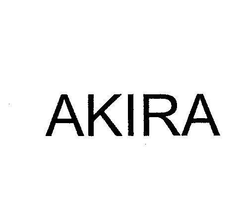Mẫu nhãn hiệu AKIRA
