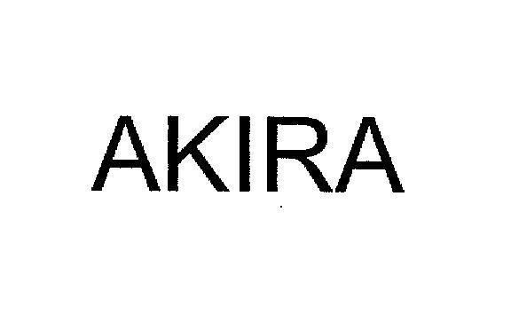 Mẫu nhãn hiệu AKIRA