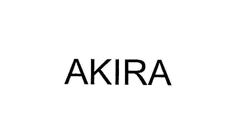 Mẫu nhãn hiệu AKIRA