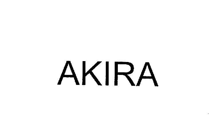 Mẫu nhãn hiệu AKIRA
