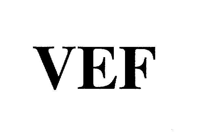 Mẫu nhãn hiệu VEF