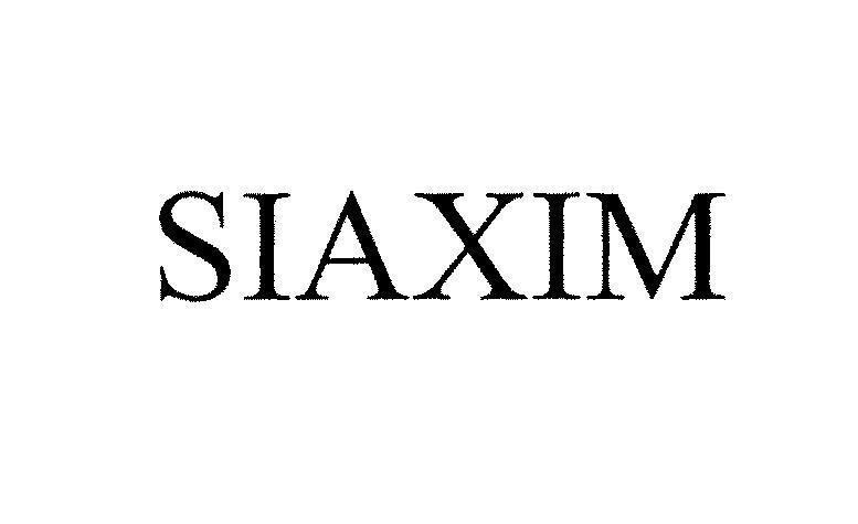 Mẫu nhãn hiệu SIAXIM
