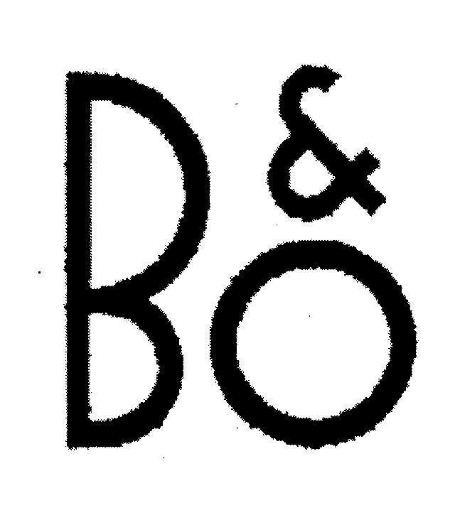 Mẫu nhãn hiệu BO B&O