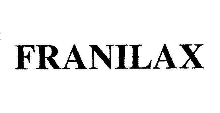 Mẫu nhãn hiệu FRANILAX