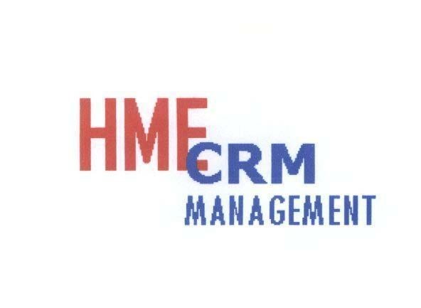 Mẫu nhãn hiệu HME CRM MANAGEMENT