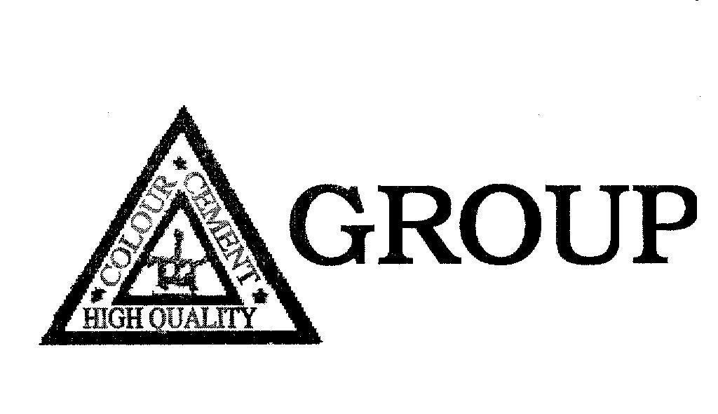 Mẫu nhãn hiệu GROUP COLOUR CEMENT HIGH QUALITY TH