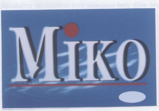 Mẫu nhãn hiệu MIKO