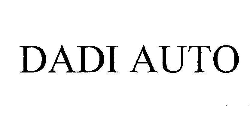 Mẫu nhãn hiệu DADI AUTO