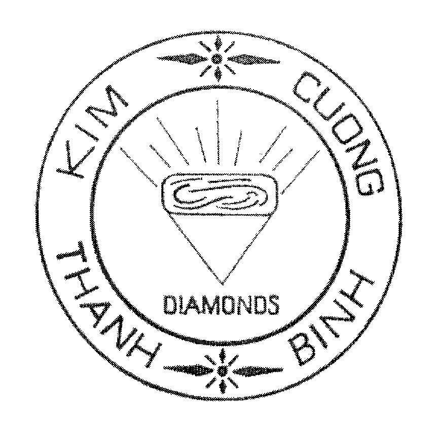 Mẫu nhãn hiệu KIM CUONG THANH BINH DIAMONDS