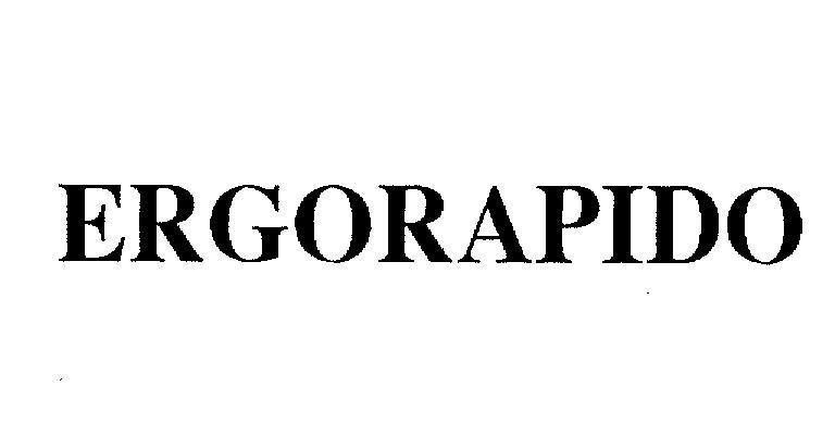 Mẫu nhãn hiệu ERGORAPIDO