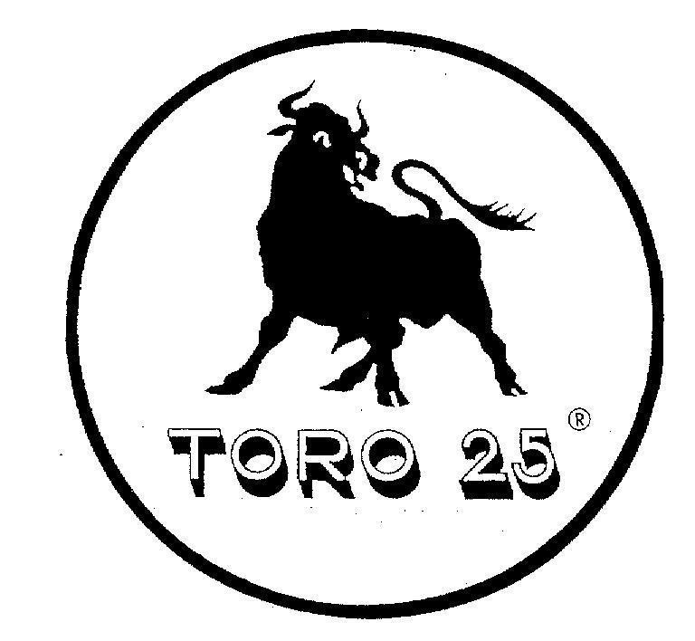 Mẫu nhãn hiệu TORO 25