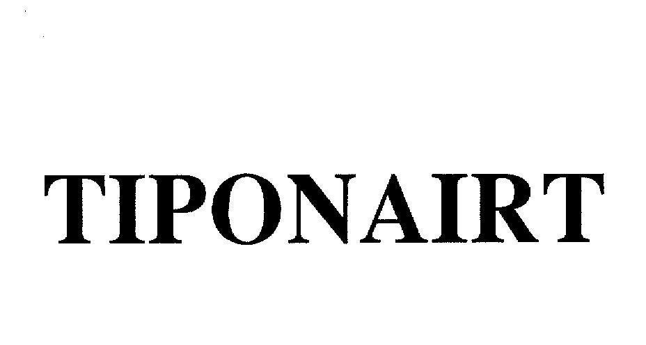 Mẫu nhãn hiệu TIPONAIRT