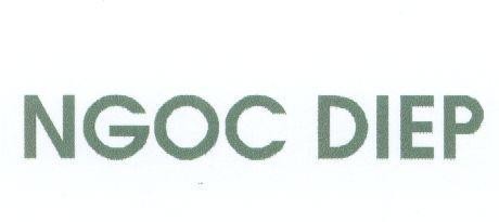 Mẫu nhãn hiệu NGOC DIEP