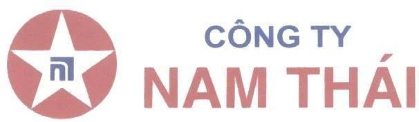 Mẫu nhãn hiệu NT CÔNG TY NAM THáI