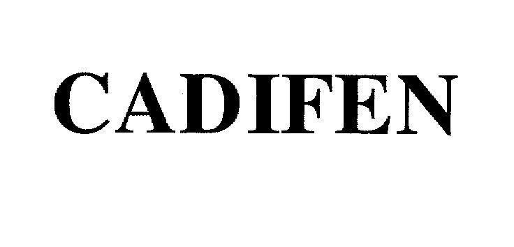 Mẫu nhãn hiệu CADIFEN