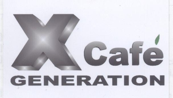 Mẫu nhãn hiệu X CAFE GENERATION