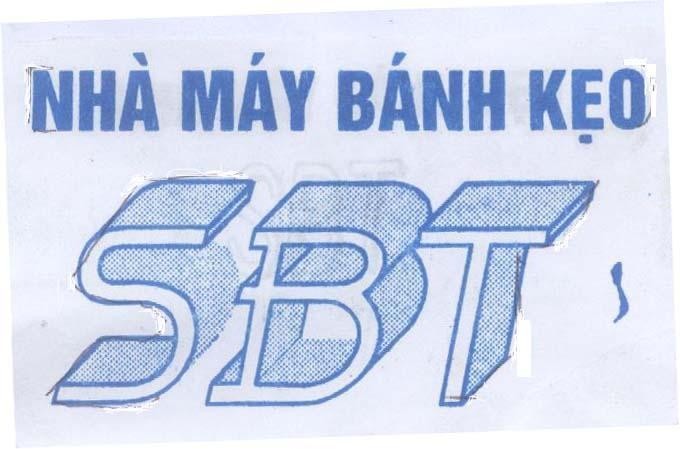Mẫu nhãn hiệu NHà MáY BáNH KẹO SBT
