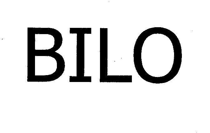 Mẫu nhãn hiệu BILO