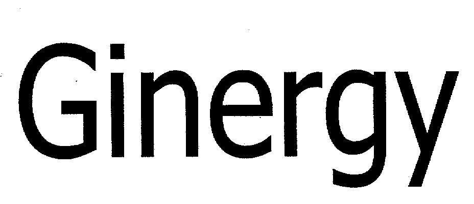 Mẫu nhãn hiệu GINERGY