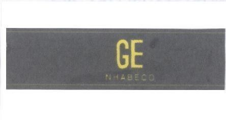Mẫu nhãn hiệu GE NHABECO, hinh