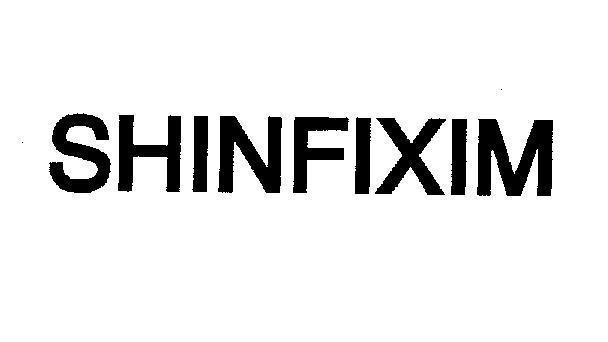Mẫu nhãn hiệu SHINFIXIM
