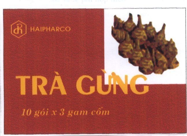 Mẫu nhãn hiệu H HAIPHARCO TRà GừNG
