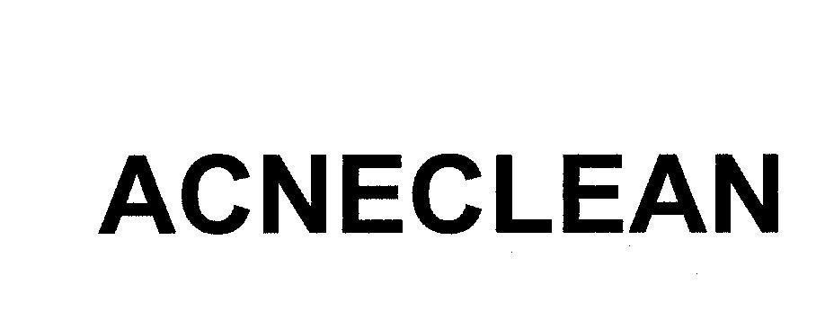 Mẫu nhãn hiệu ACNECLEAN
