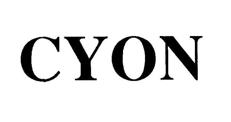 Mẫu nhãn hiệu CYON