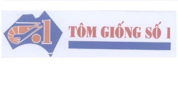 Mẫu nhãn hiệu 1 Tôm giống số 1
