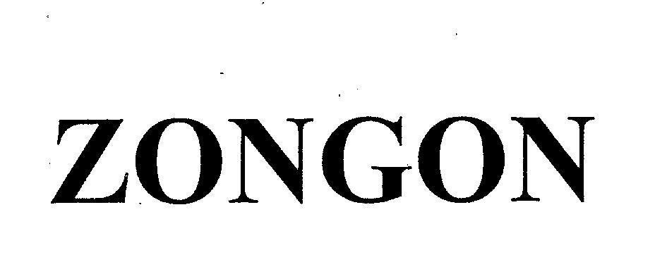 Mẫu nhãn hiệu ZONGON
