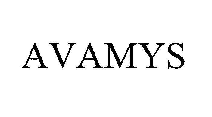 Mẫu nhãn hiệu AVAMYS
