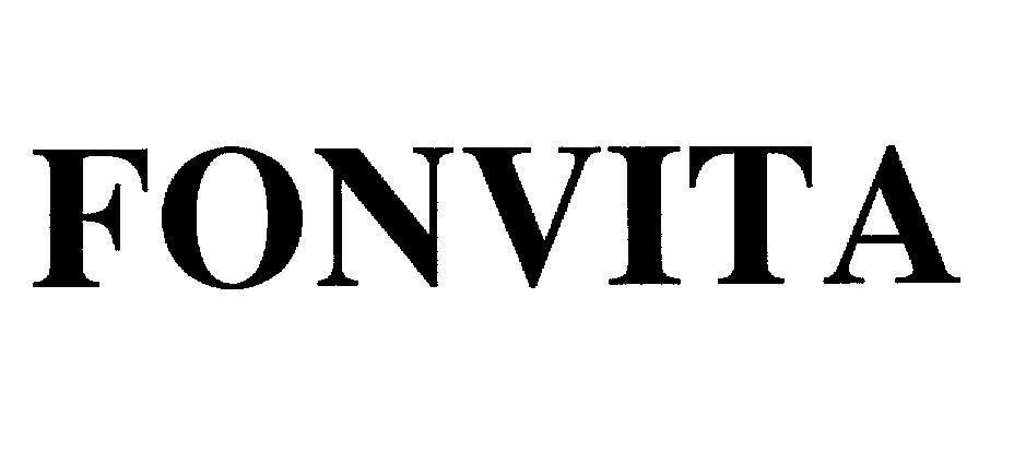 Mẫu nhãn hiệu FONVITA
