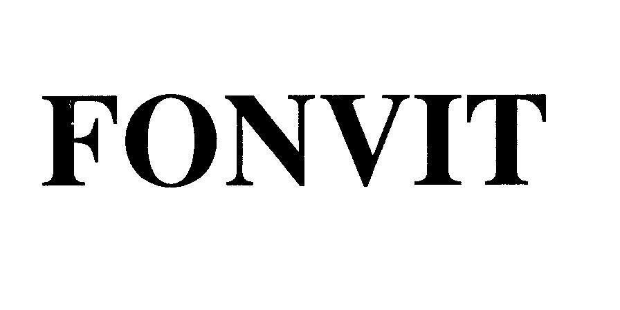 Mẫu nhãn hiệu FONVIT