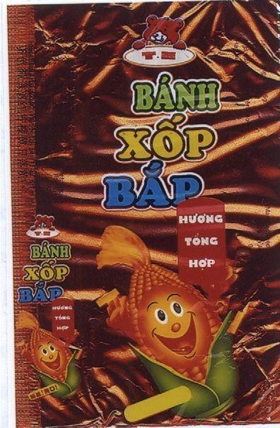 Mẫu nhãn hiệu BANH XOP BAP HUONG TONG HOP T.H