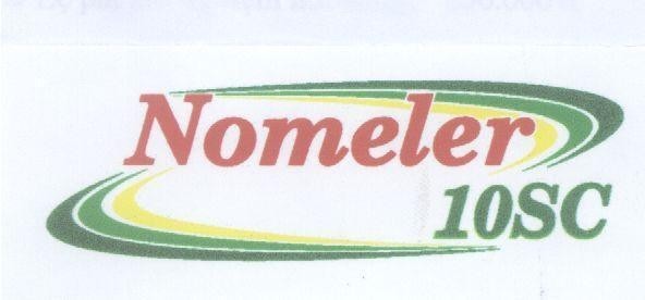 Mẫu nhãn hiệu NOMELER 10SC